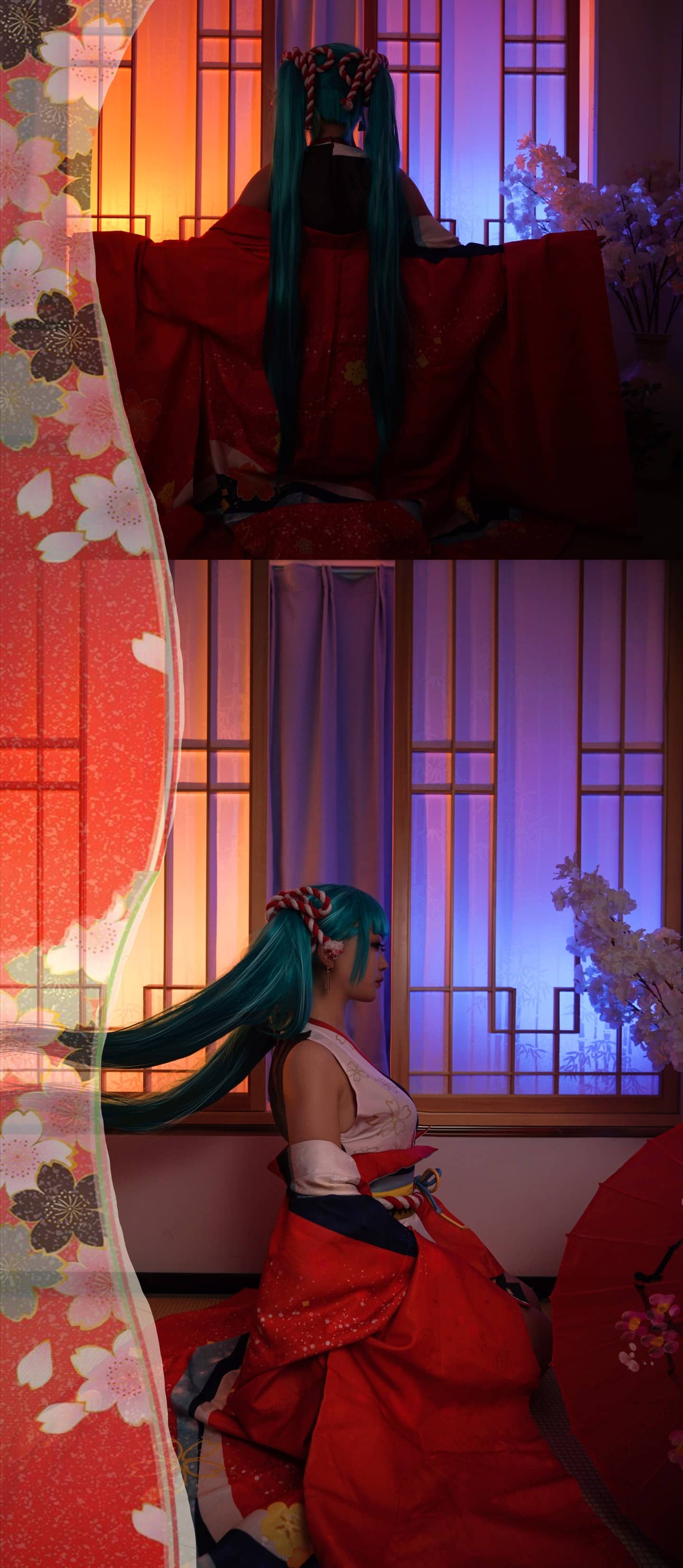 miku 百火缭乱cosplay-萌图百科