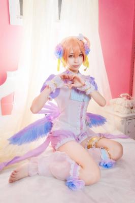 白色情人节觉醒星空凛cosplay-萌图百科