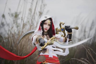 剑侠情缘网络版叁 明教破军成女Cosplay-萌图百科