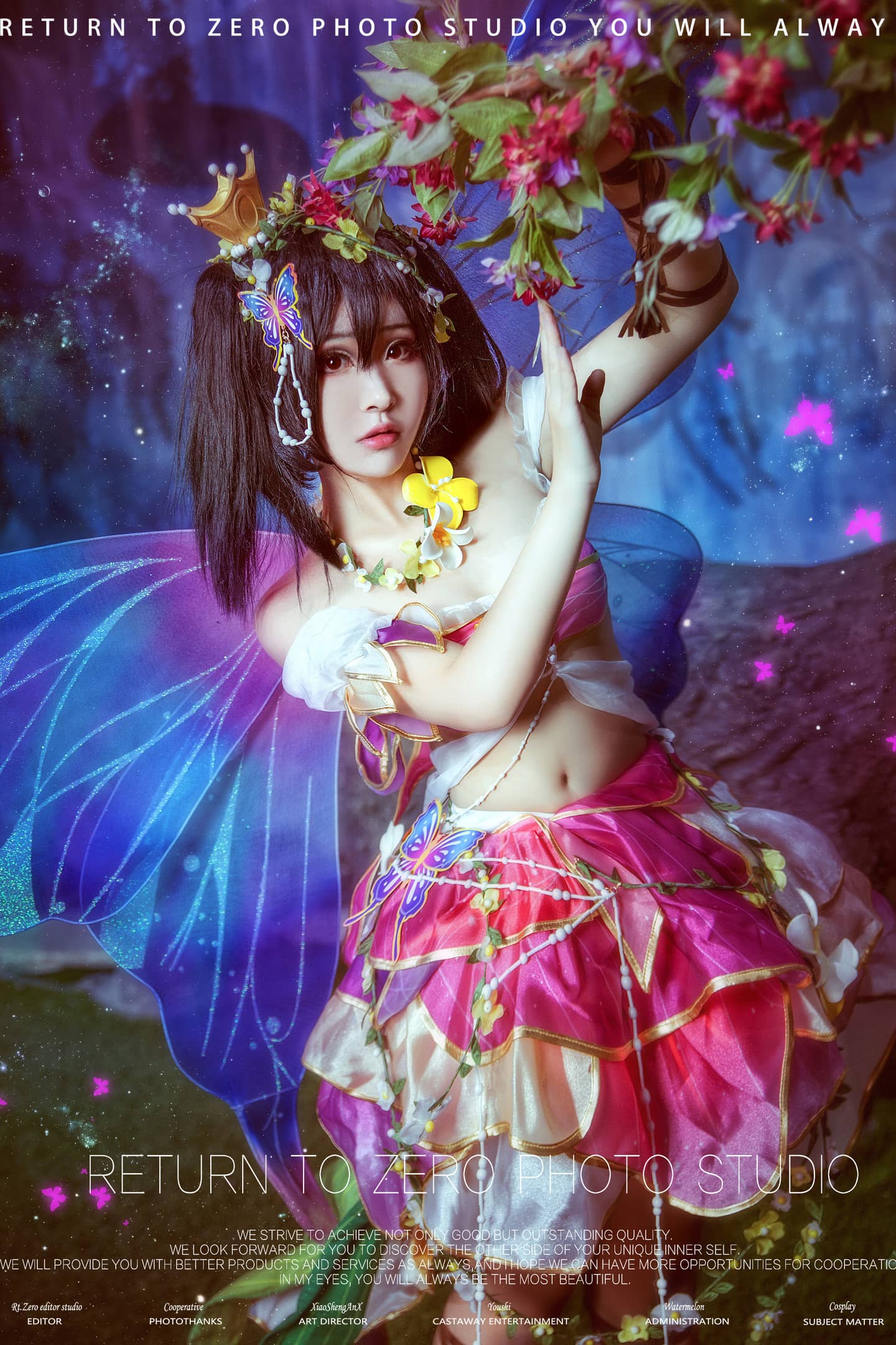 LL花妖精觉醒妮可cosplay-萌图百科