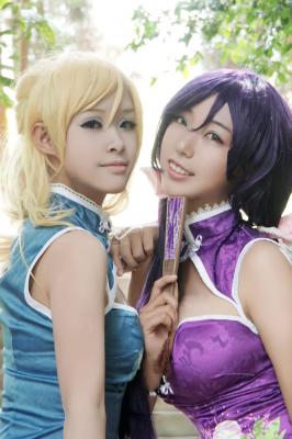 lovelive绘里cosplay-萌图百科