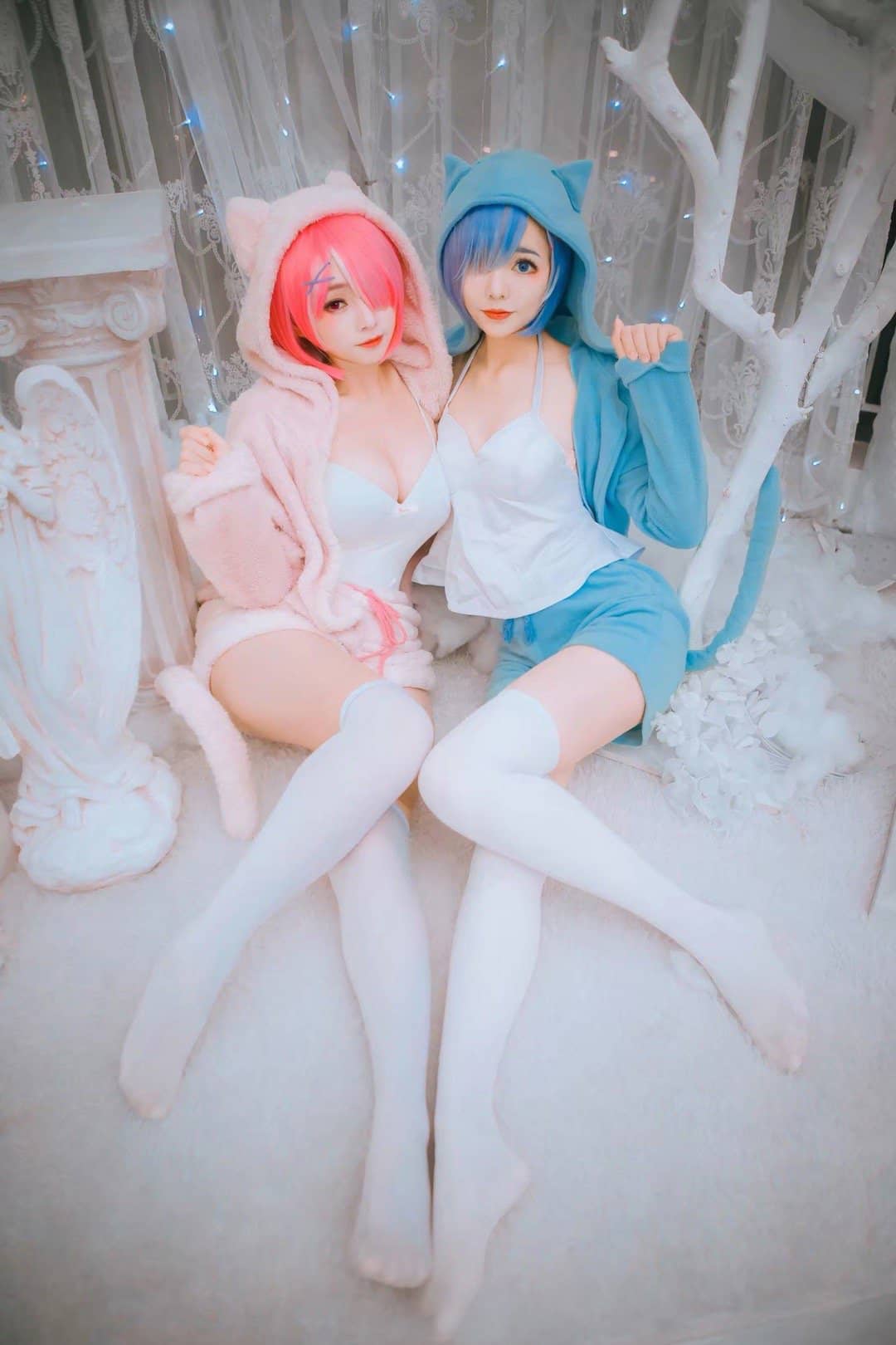 从零开始的异世界生活 蕾姆拉姆cosplay-萌图百科