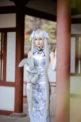 缘之空  穹妹旗袍cosplay-萌图百科