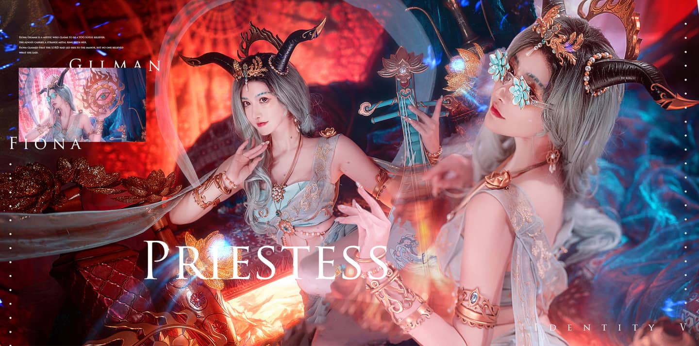 《第五人格》祭司惊鸿cosplay-萌图百科