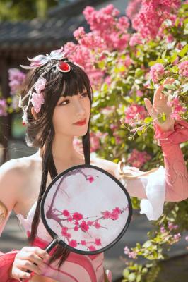 王者荣耀 甄姬游园惊梦cosplay-萌图百科