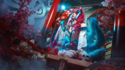 灵魂莲华阿狸cosplay-萌图百科