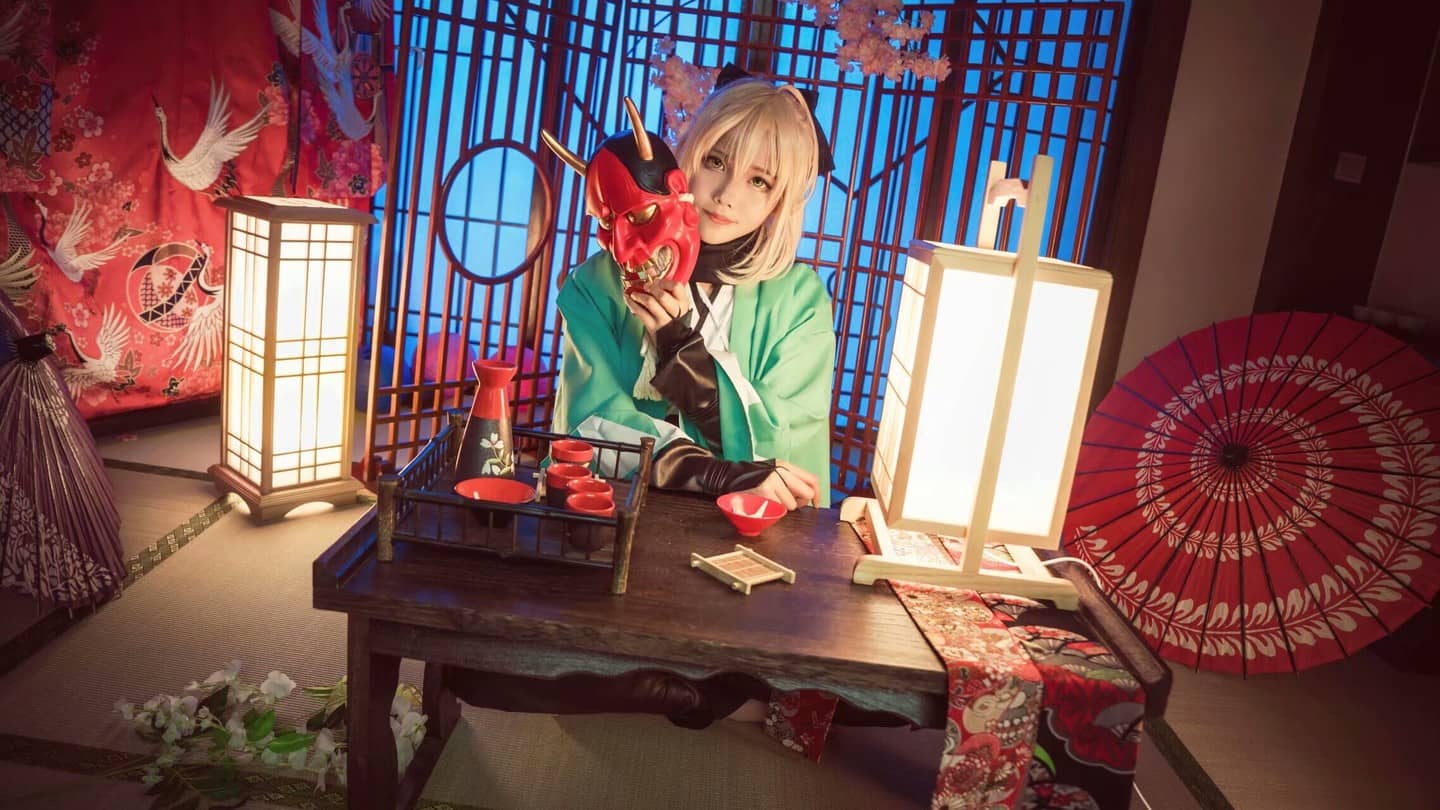 fgo 冲田总司cosplay-萌图百科