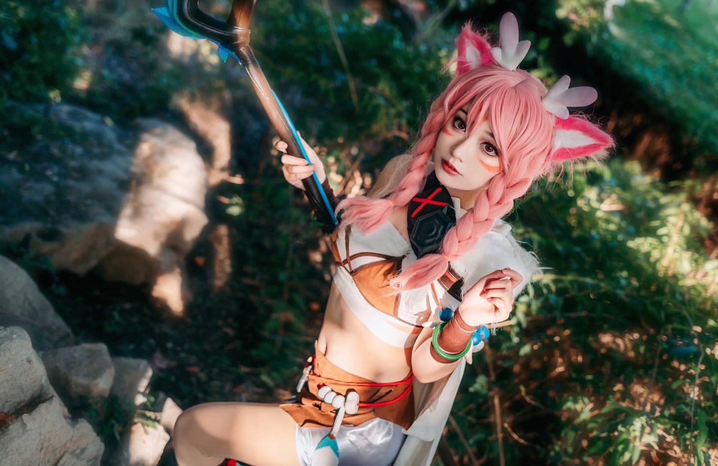 《王者荣耀》瑶cosplay-萌图百科