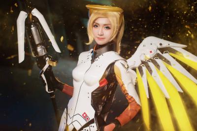 守望先锋天使Cosplay-萌图百科