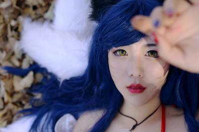 英雄联盟LOL  阿狸cosplay-萌图百科