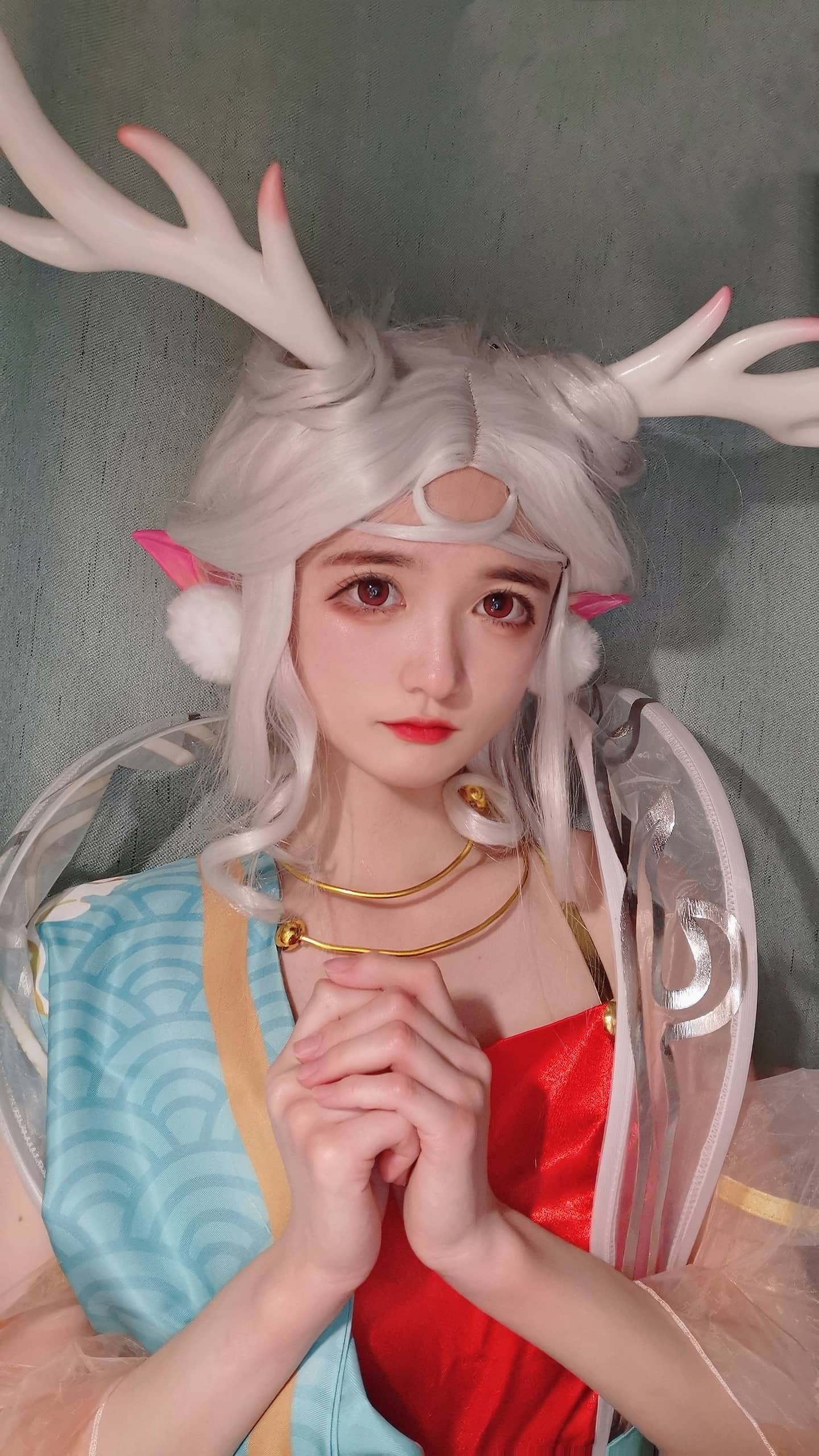 【王者荣耀】遇见神鹿cosplay-萌图百科