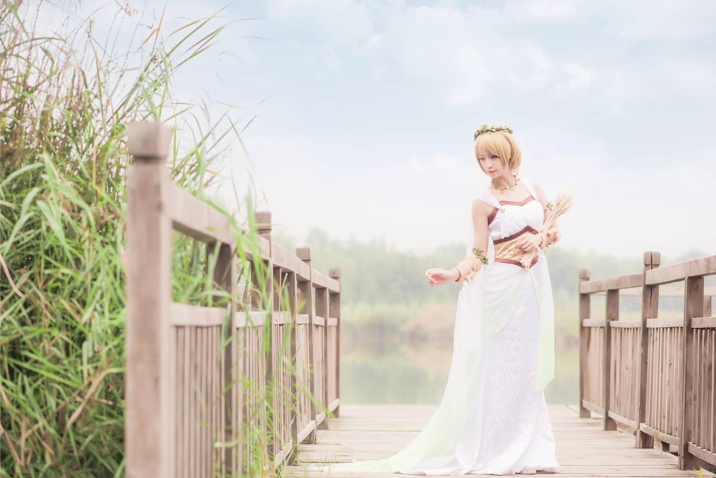 大米女神花阳cosplay-萌图百科