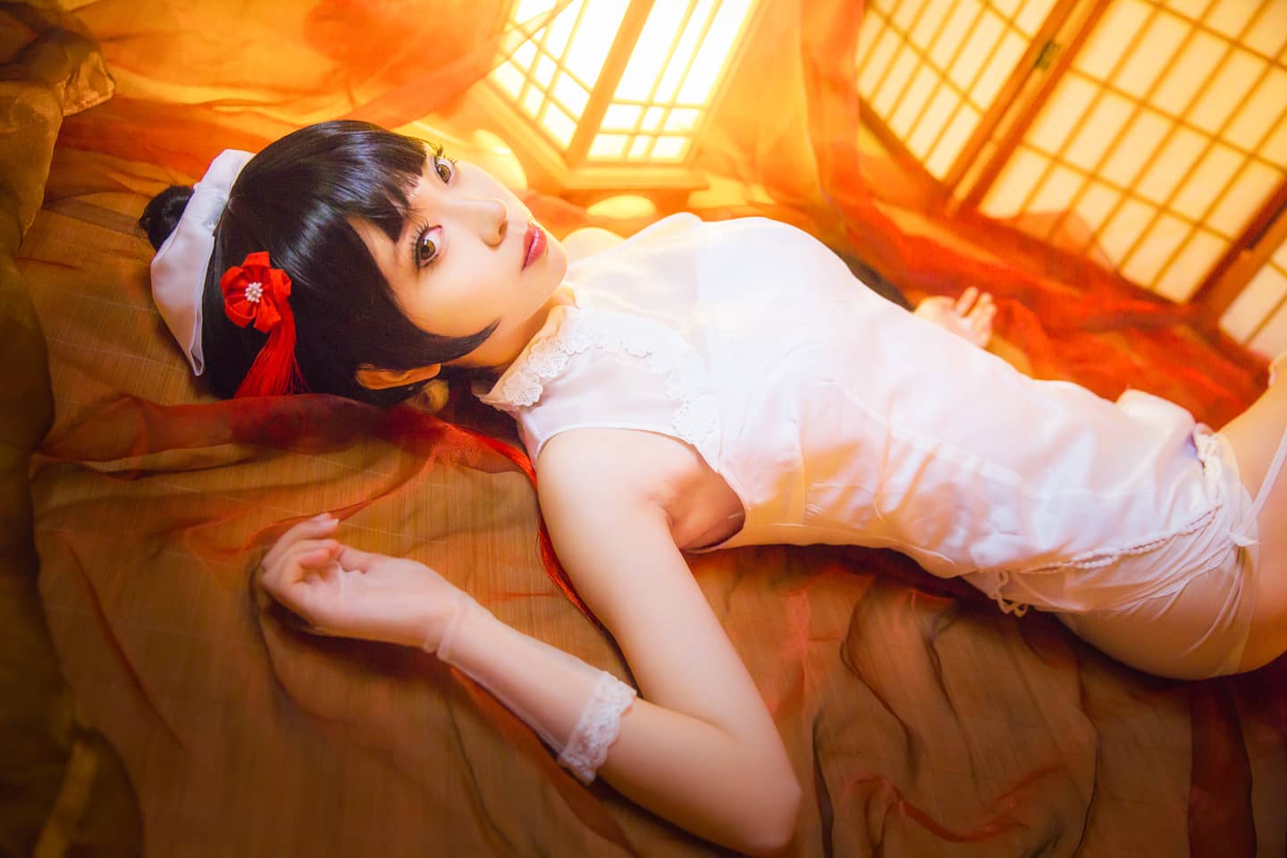 碧蓝航线  高雄獒 春日习字 cosplay-萌图百科