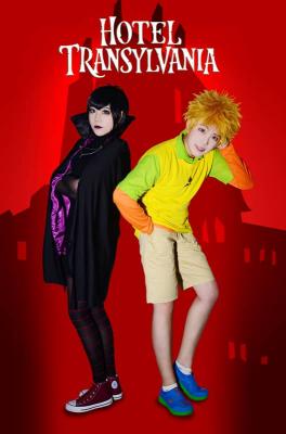 精灵旅社梅维丝&乔纳森cosplay-萌图百科