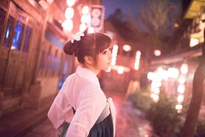 汉服襦裙少女-萌图百科