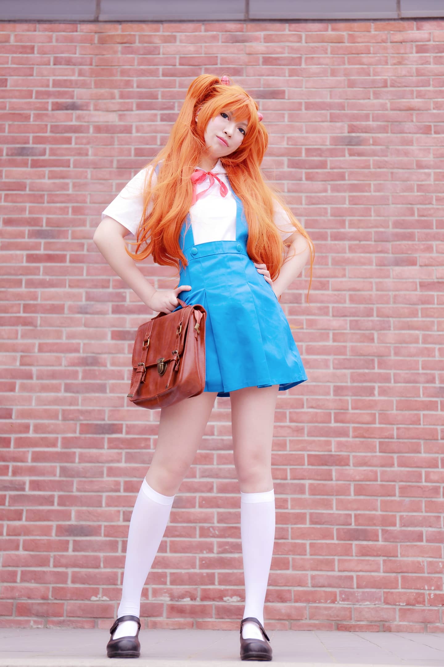 明日香校服cosplay-萌图百科