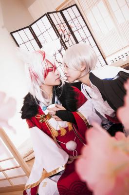 阴阳师手游妖狐x大天狗Cosplay-萌图百科