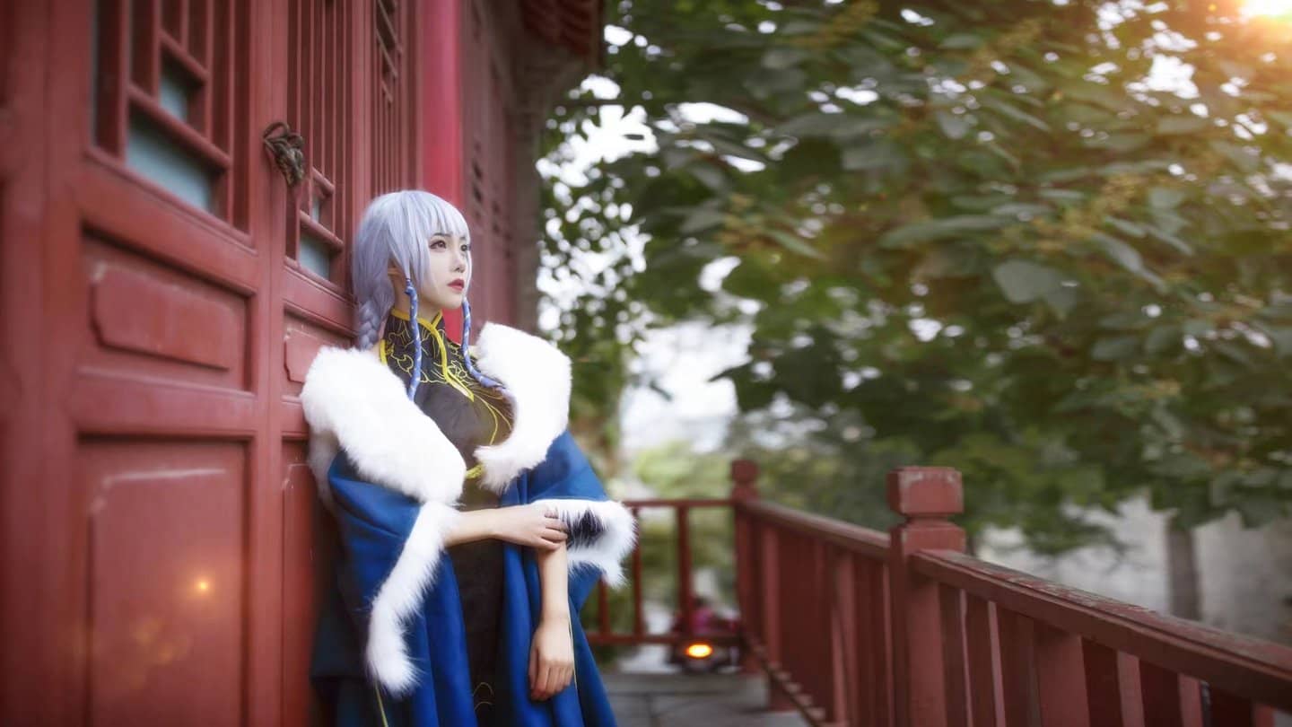 Vsinger 星尘幽牡丹cosplay-萌图百科