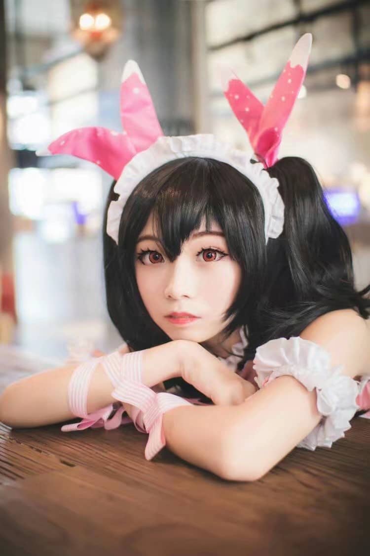 lovelive妮可情人节女仆cosplay-萌图百科