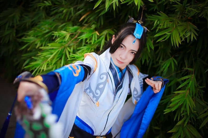 剑三朔雪咩太cosplay-萌图百科