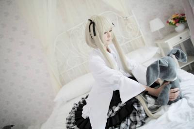 【缘之空】穹妹小洋装cosplay-萌图百科