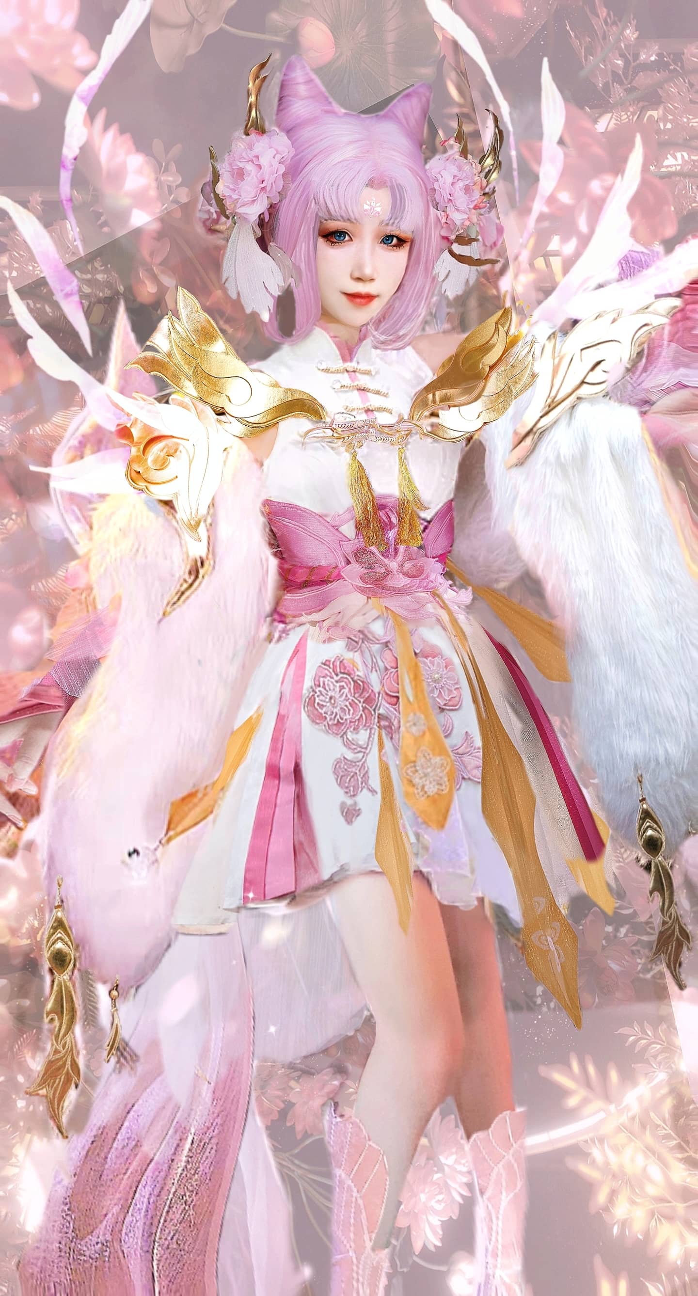 王者荣耀嫦娥拒霜思Cosplay眠妃珞馨/珞馨君-萌图百科