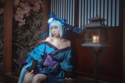 《阴阳师》青行灯cosplay-萌图百科