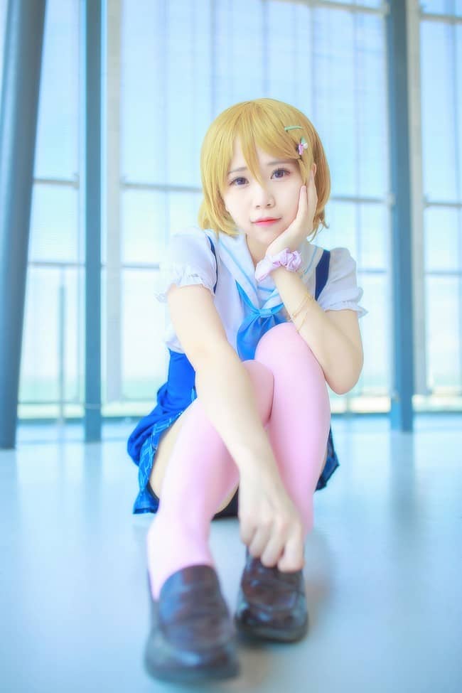 LoveLive海军未觉醒 小泉花阳cosplay-萌图百科