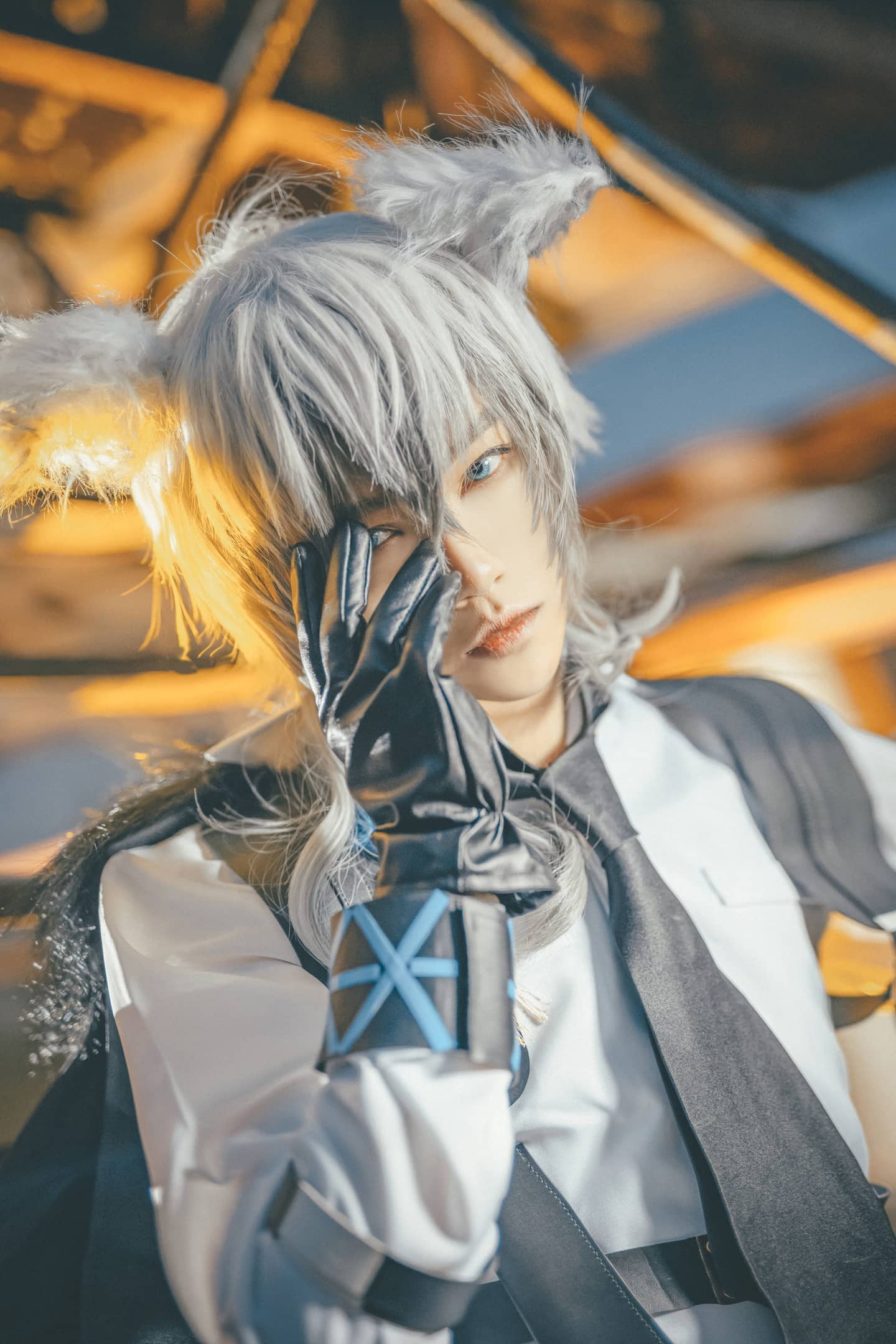 明日方舟银灰精二cosplay-萌图百科