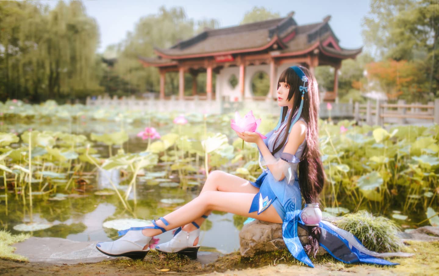 王者荣耀 西施cosplay-萌图百科