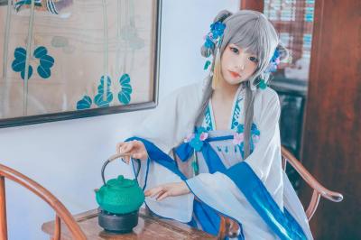 月夕花辰广陵春  洛天依cosplay-萌图百科