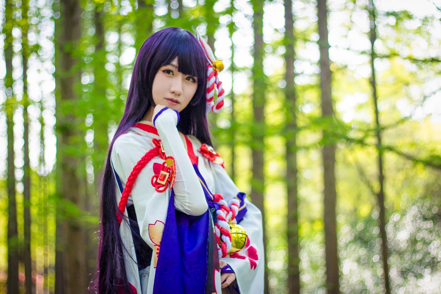 阴阳师雪女cosplay-萌图百科