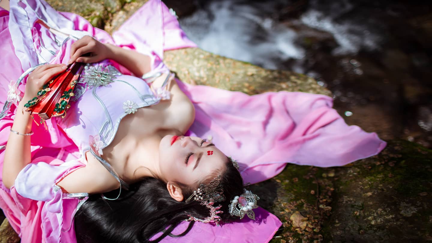 剑侠情缘三秦风秀姐cosplay-萌图百科
