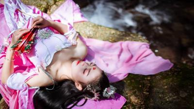 剑侠情缘三秦风秀姐cosplay-萌图百科
