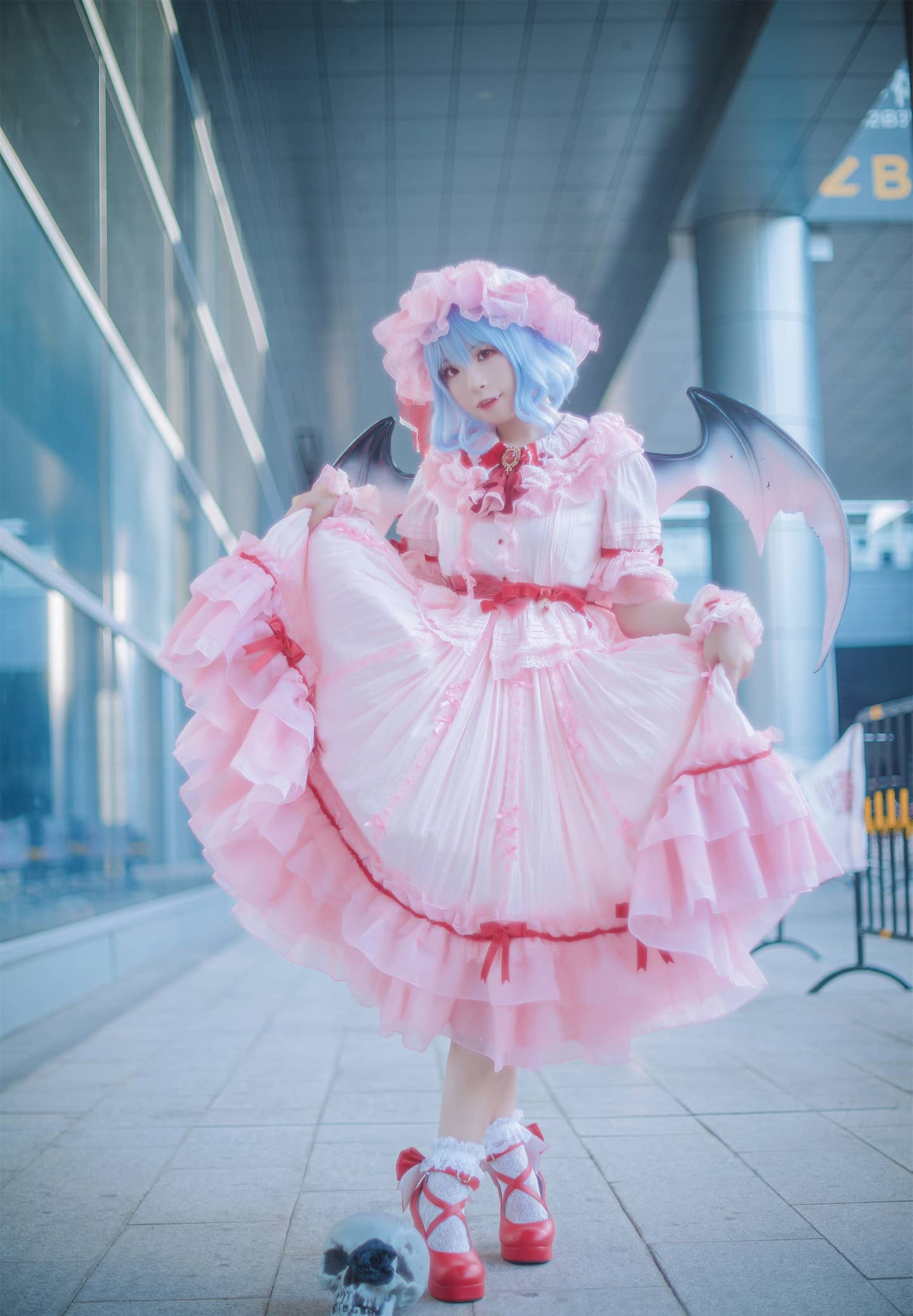 《东方projec》蕾米莉亚·斯卡雷特cosplay-萌图百科