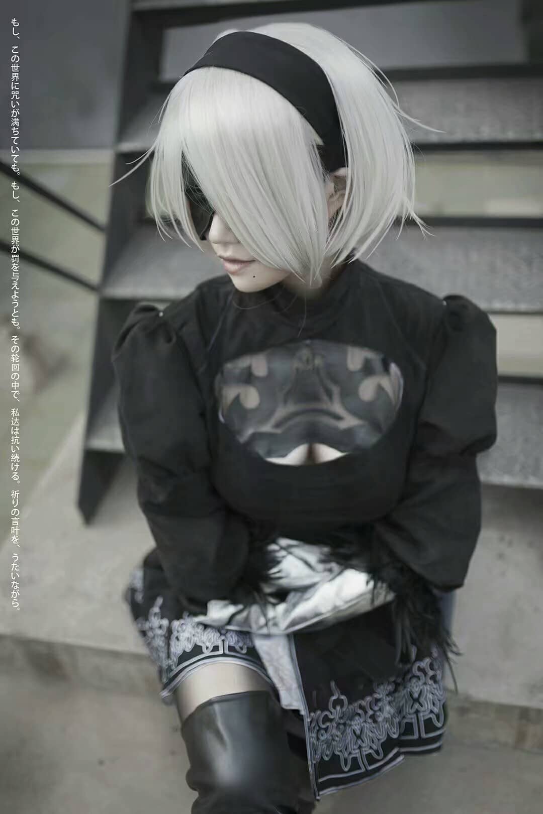 尼尔机械纪元 2b cosplay-萌图百科