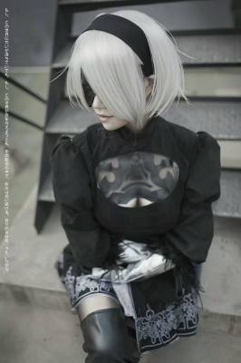 尼尔机械纪元 2b cosplay-萌图百科