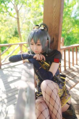 洛天依金丝雀cosplay-萌图百科