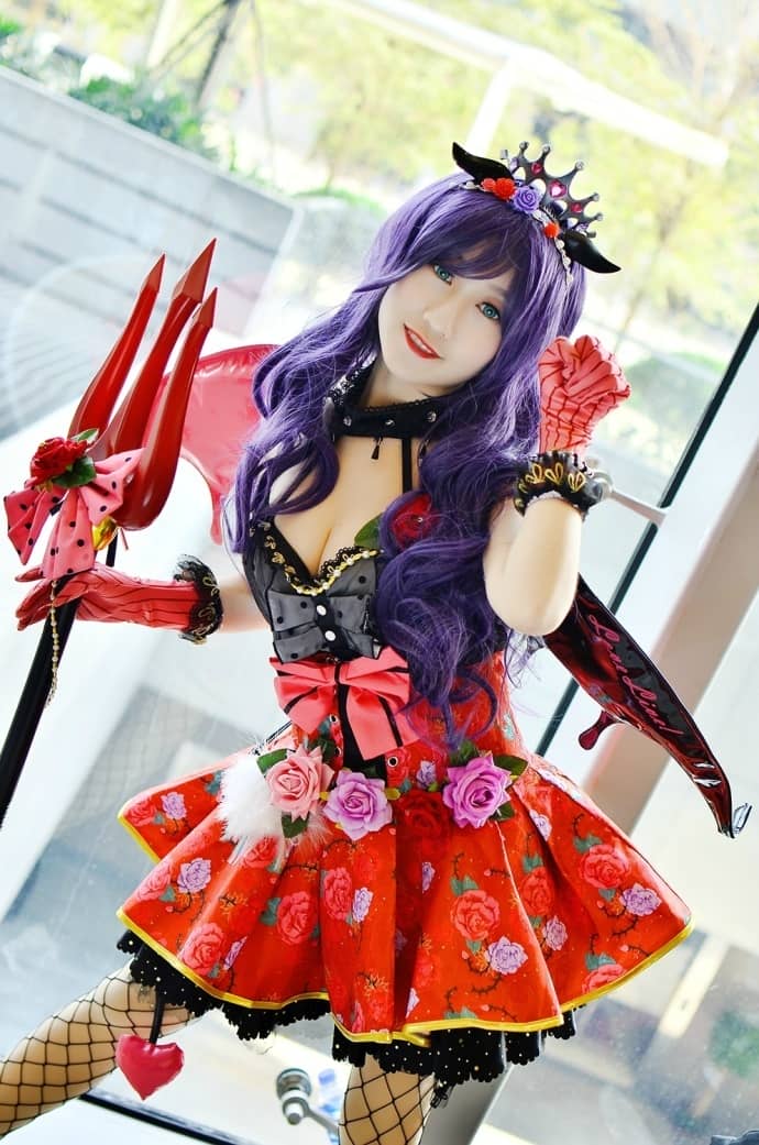 LoveLive！ 东条希 小恶魔觉醒ver cosplay-萌图百科