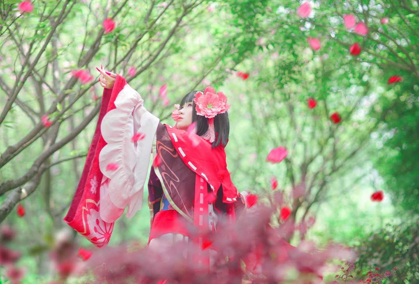 阴阳师——樱与桃cosplay【剧情cp向】-萌图百科