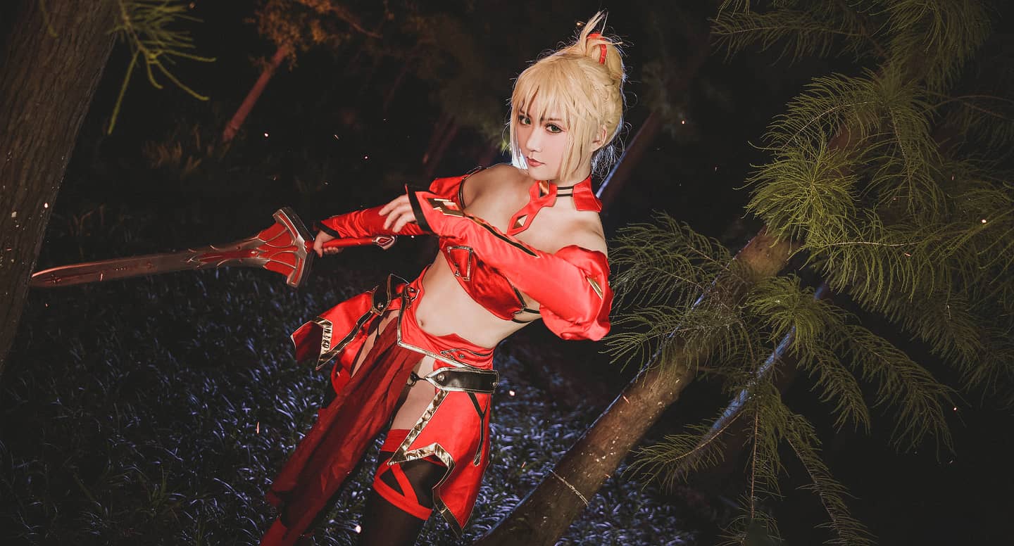 Fate/Apocrapha 莫德雷德cosplay-萌图百科