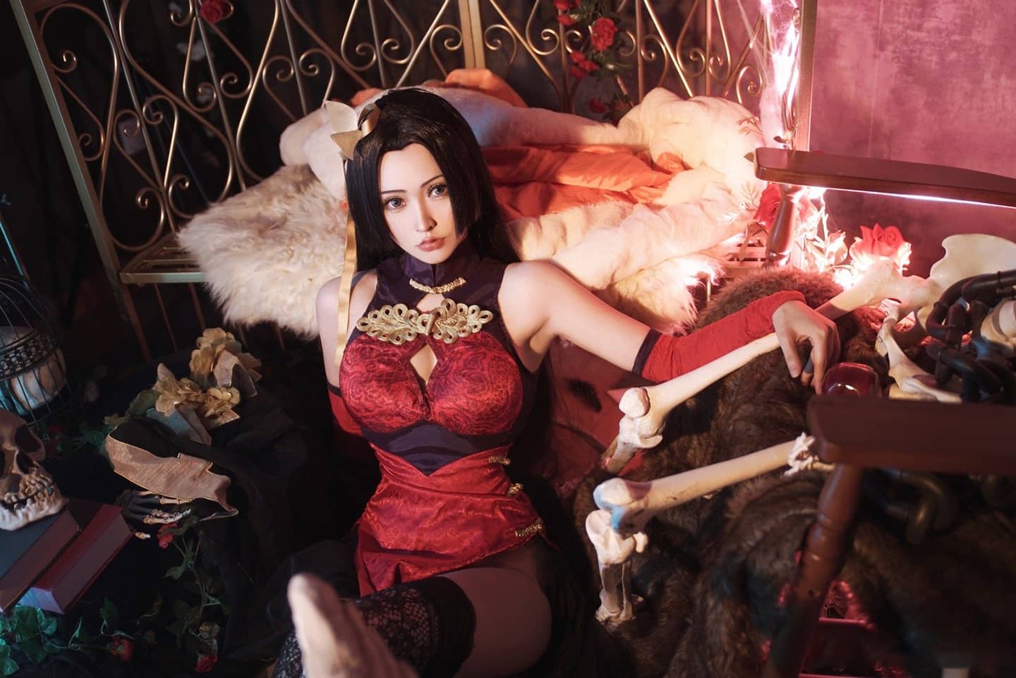 《海贼王》女帝cosplay-萌图百科