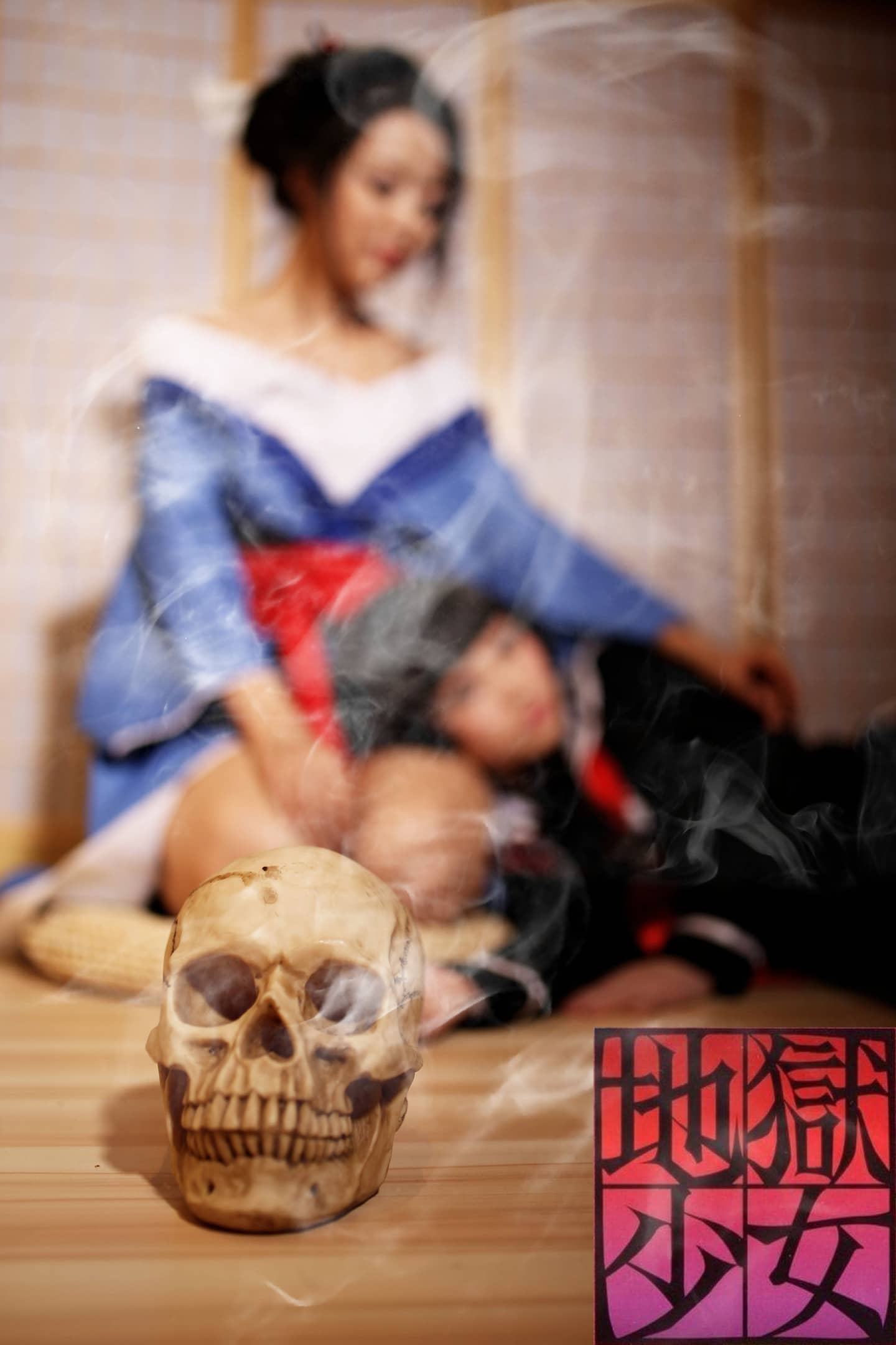 地狱少女  骨女cosplay-萌图百科