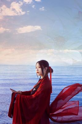 墨上百生鹤－汉服「预告」-萌图百科