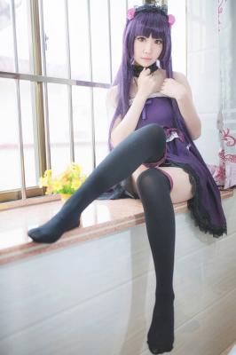 五更瑠璃黑猫睡裙cosplay-萌图百科