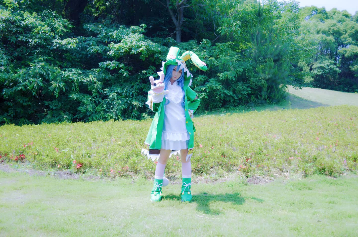 四糸乃cosplay 四糸奈是四糸乃的朋友，英雄！-萌图百科