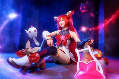 英雄联盟 金克丝cosplay-萌图百科
