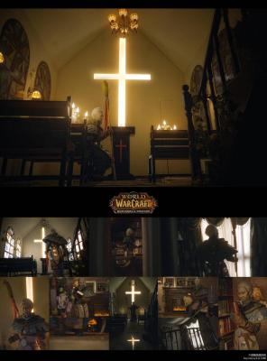 魔兽世界卡德加cosplay-萌图百科