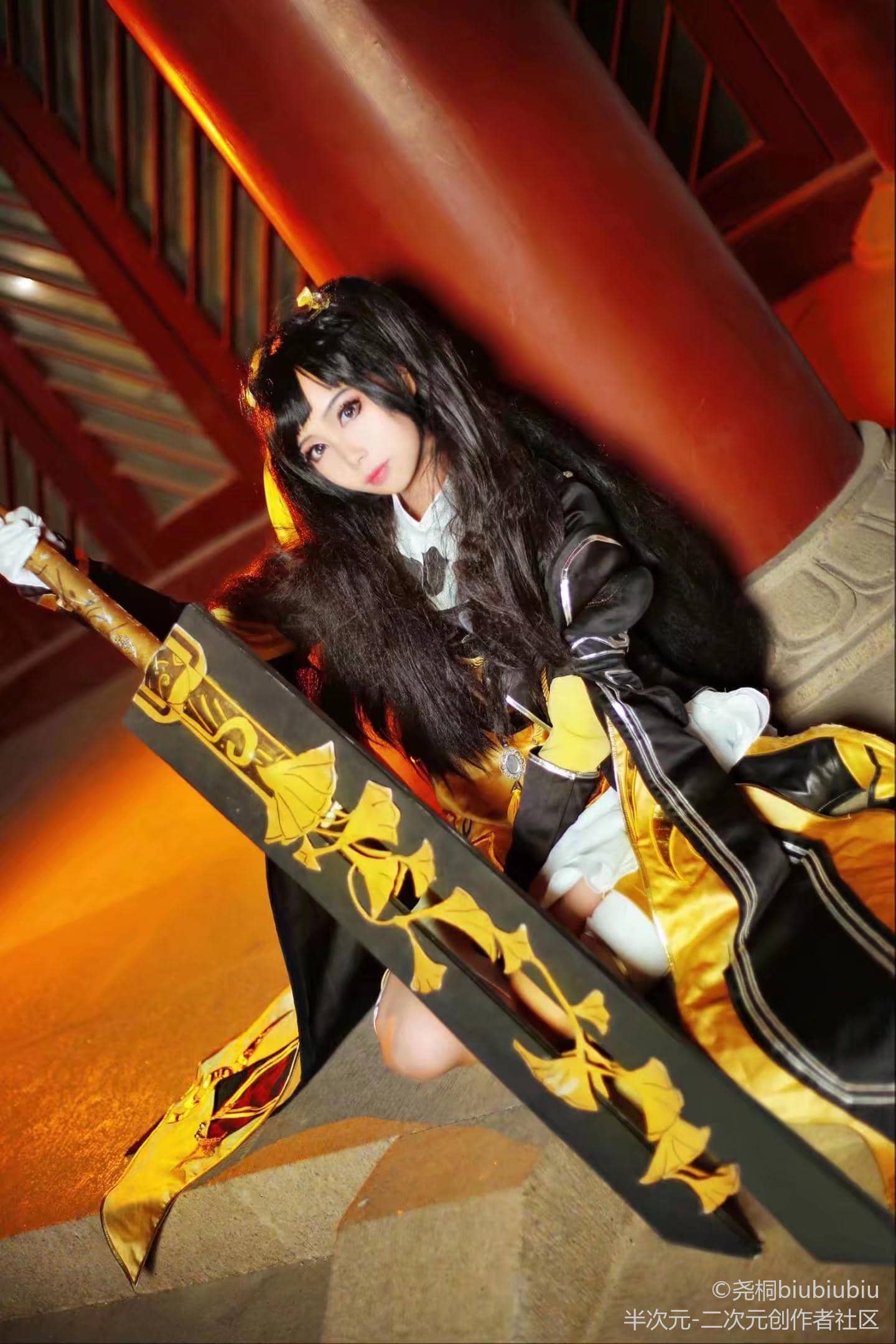 剑网三 溯雪叽萝cosplay-萌图百科