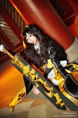 剑网三 溯雪叽萝cosplay-萌图百科